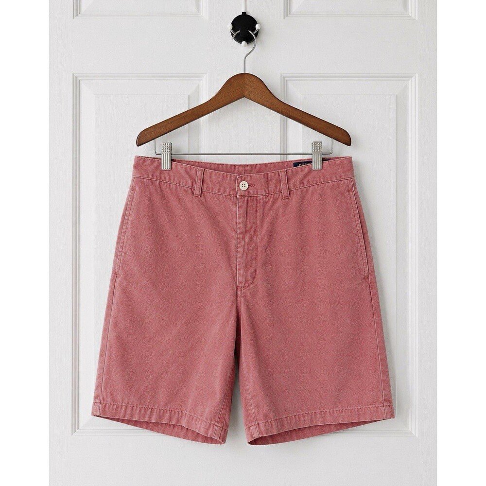 Vineyard Vines Men’s Salmon Cotton Twill Club Shorts Flat Front Pockets 1H0099